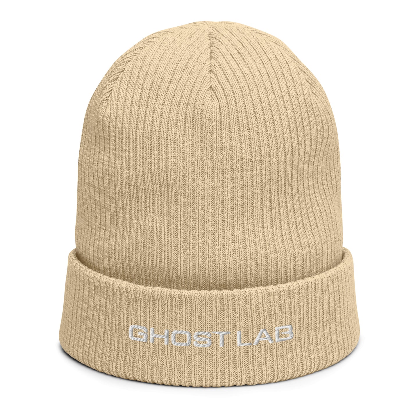 Organic ribbed beanie